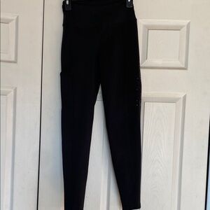 Black High-Waisted Leggings